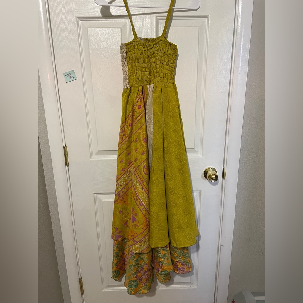 Handmade One of a Kind Boho Maxi Dress